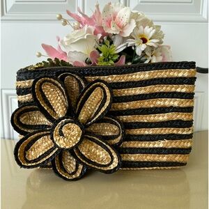 MudPie Clutch Flower Handbag/Clutch